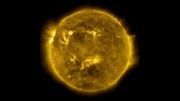 تصویر چرخش خورشید طی مدت 3 سال