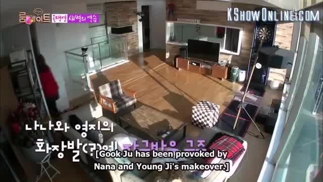 Roommate S2 Ep 19 Jackson and Youngji at breakfast with