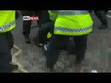 رم کردن اسب پلیس