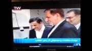 عیادت دکتر احمدی نژاد از رهبر معظم انقلاب