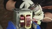 ساخت موتور جوش با دو ترانس مایکروویو!!(قسمت اول)