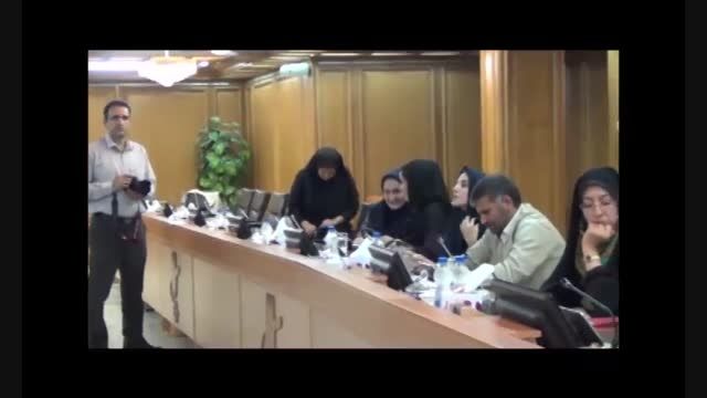 نشست خبری رئیس شورای شهر تهران با خبرنگاران