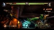 Scorpion-Noob Vs Cyber SubZero-Kabal_ MK9 Fight