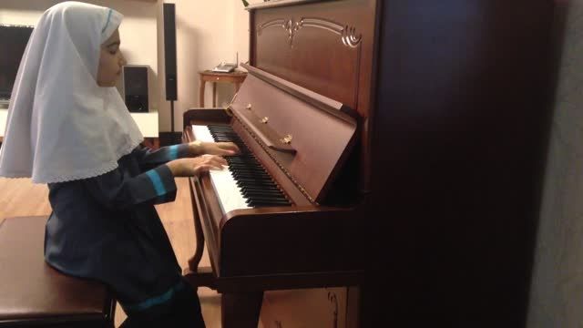 پیانیست جوان-پرنیا نظری- کوچه لره سو سپمیشم(فولکلور آذر