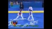 ضربه های جالب و دیدنی در المپیک آتن-تکواندو