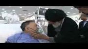 حضور رهبر انقلاب در بیمارستان خاتم الأنبیاء تهران