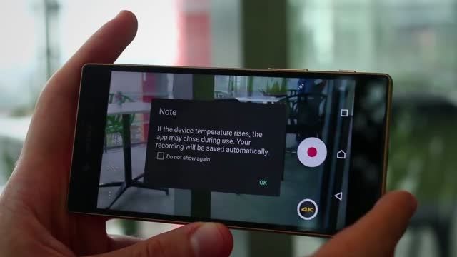 تست گرما در فیلم برداری با Sony Xperia Z5 (ایفا ۲۰۱۵)