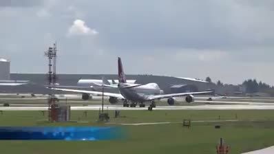 مهارت خلبان 747