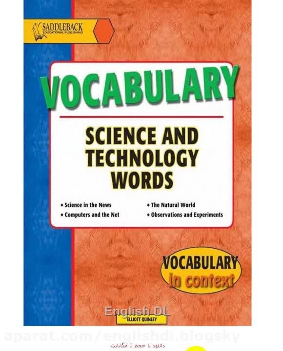 دانلود کتاب Science and Technology Vocabulary in Contex