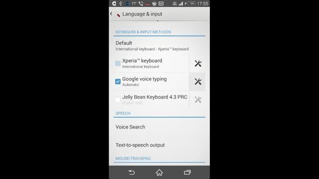 ست کردن تنظیمات جهت تشخیص گفتار گوگل بر روی گوشی
