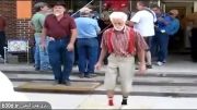 رقص پیر مرد 80 ساله