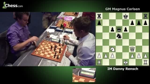 شطرنج فوق سریع Bullet از قهرمان جهان مگنوس کارلسن 1