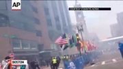 فیلم لحظات بعد از انفجار بمب بوستون امریکا