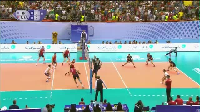 ایران 3 - آمریکا 0 | لیگ جهانی ۲۰۱۵