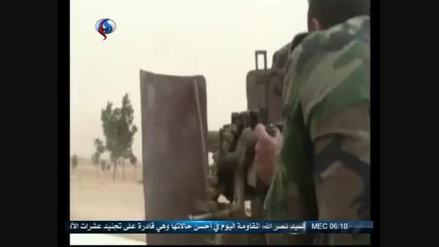 قطع مسیر تدارکاتی داعش در حسکه + فیلم