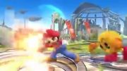 super smash bros 4 PACMAN trailer