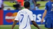 گل زیبای زیدان به بوفون در جام جهانی 2006