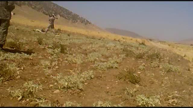 شلیک RPG گردان امام حسین(ع) اسلام آباد غرب