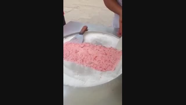 بستنی فوری در تایلند!