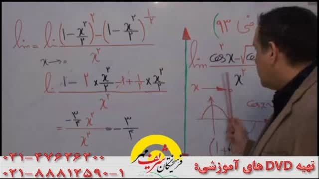 نکات حد با سلطان ریاضیات کشور-مهندس امیرحسین دربندی(2)