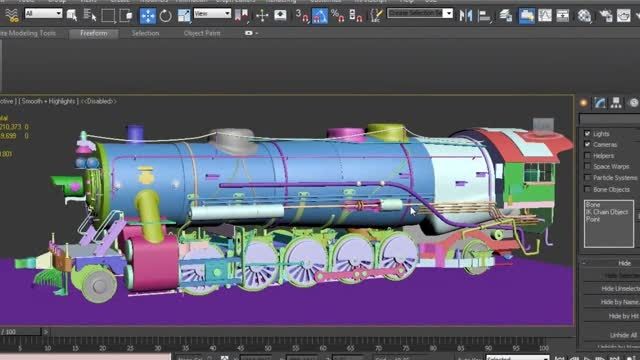 Mixed Modeling Techniques in 3ds Max 2012