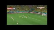 گل دیدنی نیمار در جام جهانی 2014