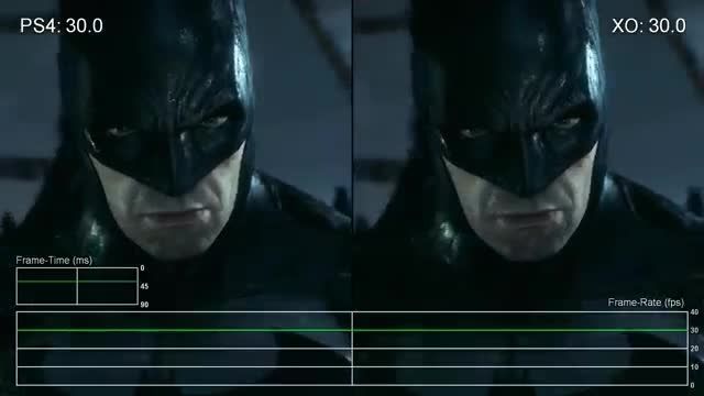 مقایسه فریم ریت Batman: Arkham Knight PS4 vs Xbox One