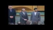 تواضع احمدی نژاد برابر علامه حسن زاده آملی (حفظه الله)