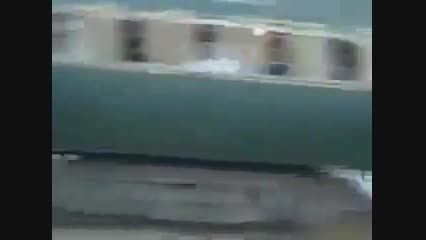 شستن قطار با موتور(حتما ببینید)