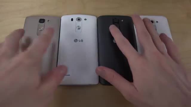 LG Spirit vs. LG G3 S vs. LG L Bello vs. LG G2 - Which