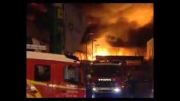 آتش سوزی 680 مغازه در آنکارا