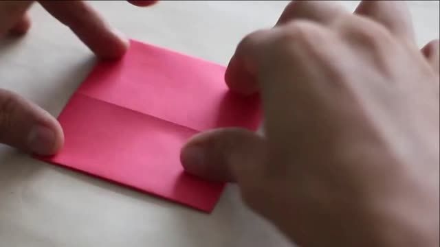 آموزش مکعب زیبای اوریگامی