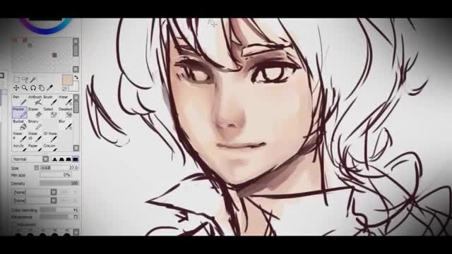 how to color with paint tool sai