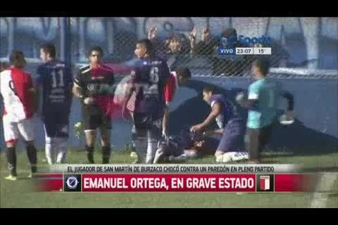 مرگ فوتبالیست آرژانتینی براثربرخوردبادیوارسیمانی!!!!
