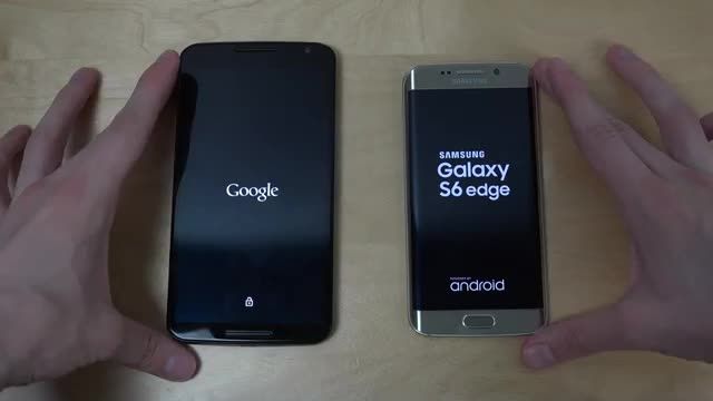 تست سرعت ؛ Nexus 6 مارشمالو در کنار S6 Edge لالی پاپ