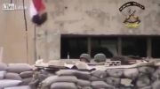 کشته شدن سرباز ارتش سوریه توسط تک تیرانداز وهابی (هدشات)