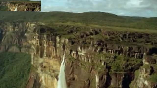 پرواز بر فراز آبشارها