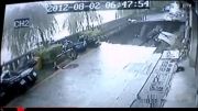 زلزله در سیچوان چین 2013- تدوین فیلم با دوربین مدار بسته
