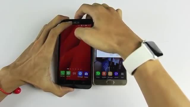 Galaxy Note 5 vs Asus Zenfone 2_Apps speed test