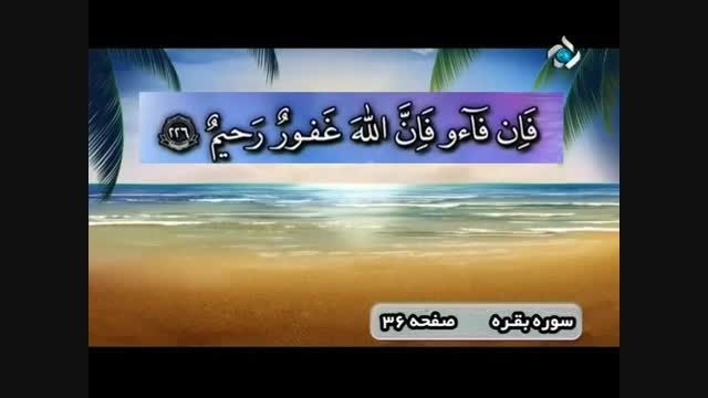 ترتیل صفحه36قرآن کریم بامعنی فارسی گویا(قرآن باتدبّر):