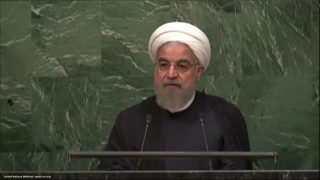 سخنرانی دکتر روحانی در مجمع سازمان ملل
