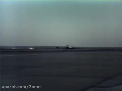 پرواز و فرود اضطراری بمب افکن Convair B-58 Hustler