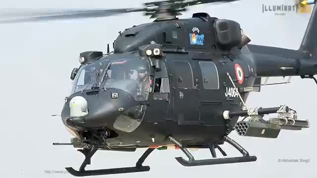 Indian Air Force Lethal RUDRA Helicopter