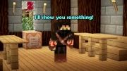 Minecraft animation : when a NOOB uses command blocks