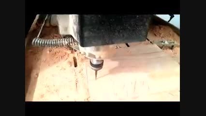 دستگاه CNC  تخت حک و برش چوب ،سنگ ،فلزات نرم ،شیشه