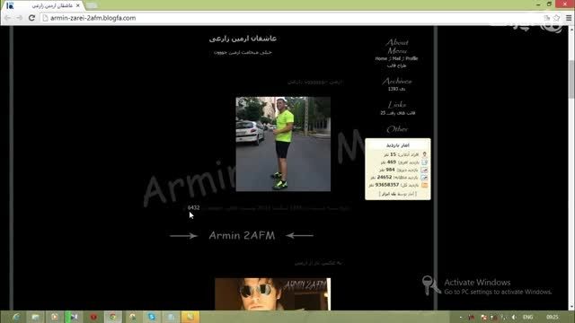 هک شدن وب پر بازدید 2afm توسط من(we love pars team)