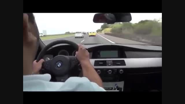 BMW M5 Crazy Driving
