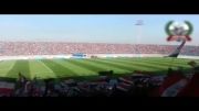 استقبال تماشاگران عراقی از تیم ملی فوتبال سوریه