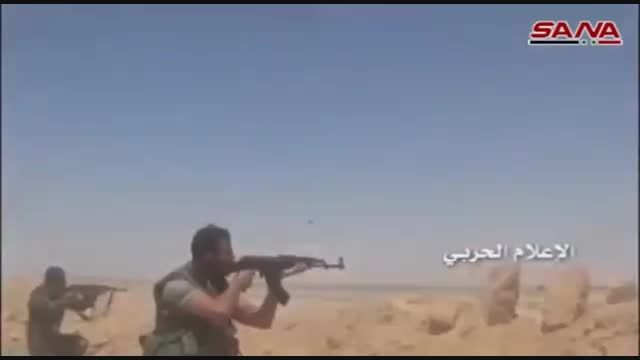 محاصره داعش در تدمر توسط ارتش سوریه و حزب الله