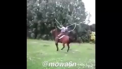 طناب زدن با اسب